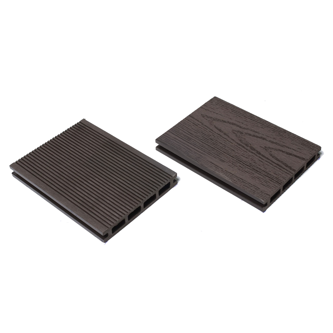 Decking Hollow Square Maple wood grains